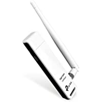 TP-Link Adaptador wifi USB inalámbrico Compatible con Raspberry Pi- N 150Mbps- Antena externa 4 dBi- Botón WPS- Windows…